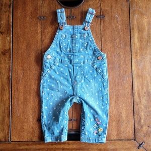 Baby Girl Denim Overall